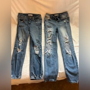 Willow and Root Jeans Size 25 (2 pairs)